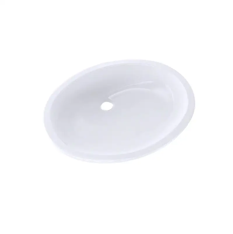 Dantesca® Oval Undermount Bathroom Sink with CEFIONTECT, Cotton White