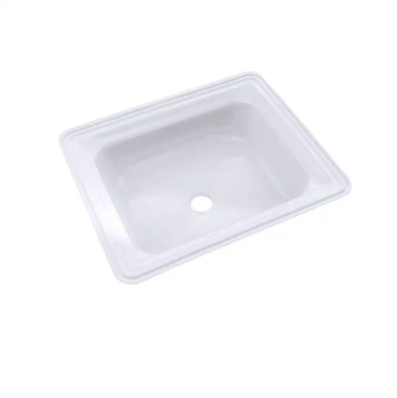 Guinevere® Rectangular Undermount Bathroom Sink with CEFIONTECT, Cotton White