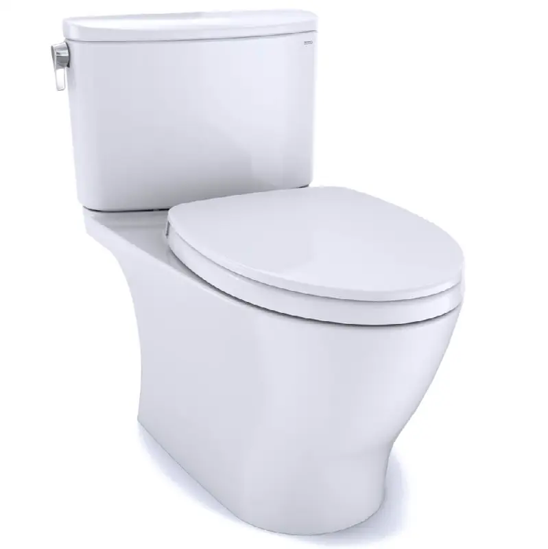 Nexus® 1G® Two-Piece Elongated 1.0 GPF Universal Height Toilet with CEFIONTECT® and SS124 SoftClose Seat, WASHLET®+ Ready