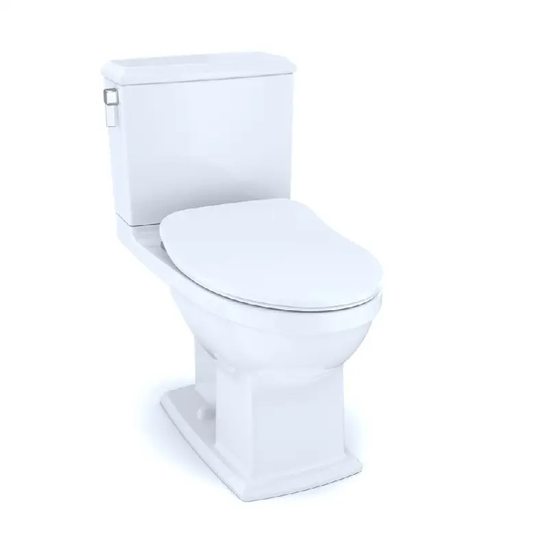 Connelly® Two-Piece Elongated Dual Flush 1.28 and 0.9 GPF Toilet with CEFIONTECT®, WASHLET®+ Ready, Cotton White