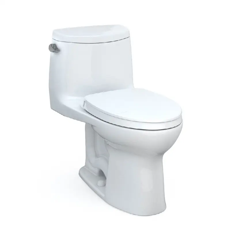 UltraMax® II One-Piece Elongated 1.28 GPF Universal Height Toilet with CEFIONTECT and SS124 SoftClose Seat, WASHLET+ Ready
