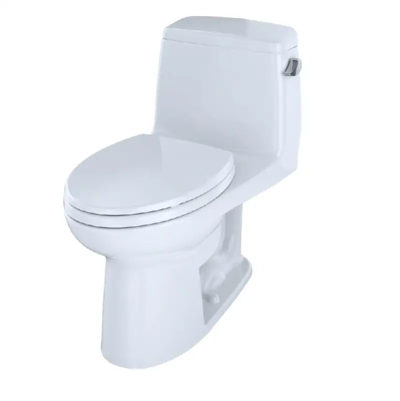 UltraMax® One-Piece Elongated 1.6 GPF ADA Compliant Toilet with Right-Hand Trip Lever, Cotton White