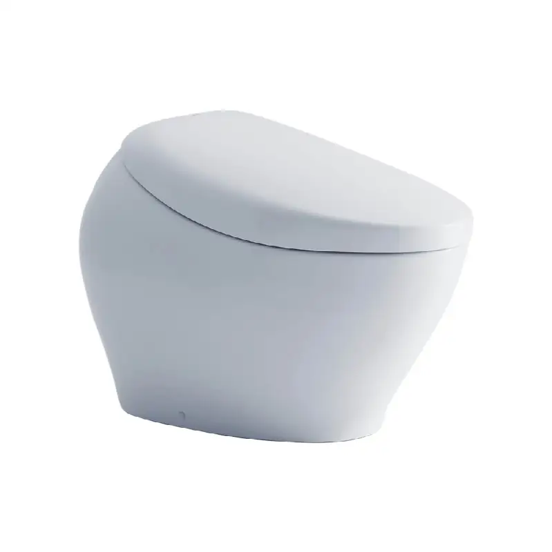 NEOREST® NX1 Dual Flush 1.0 or 0.8 GPF Toilet with Integrated Bidet Seat, EWATER+® - Cotton White