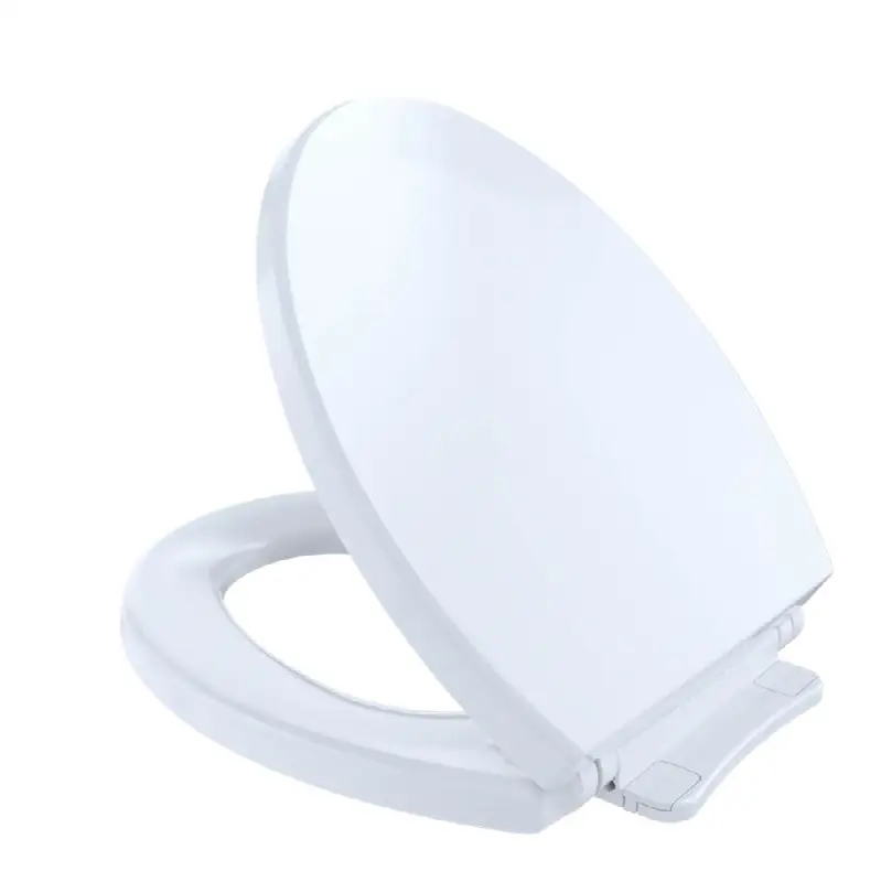 SoftClose®Slow Close Round Toilet Seat and Lid, Cotton White
