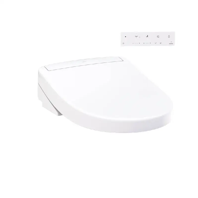 WASHLET® S5 Electronic Bidet Toilet Seat with Instantaneous Water Heating, PREMIST and EWATER+ Wand Cleaning, Round, Cotton White