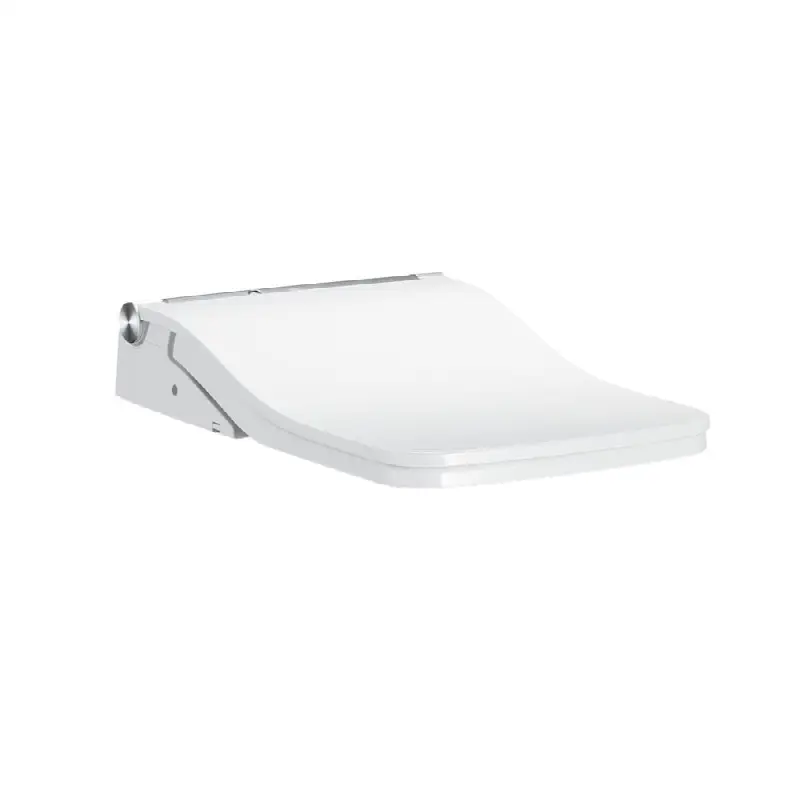 SW WASHLET®+ Ready Square Electronic Bidet Toilet Seat with Auto Flush Ready Cotton White