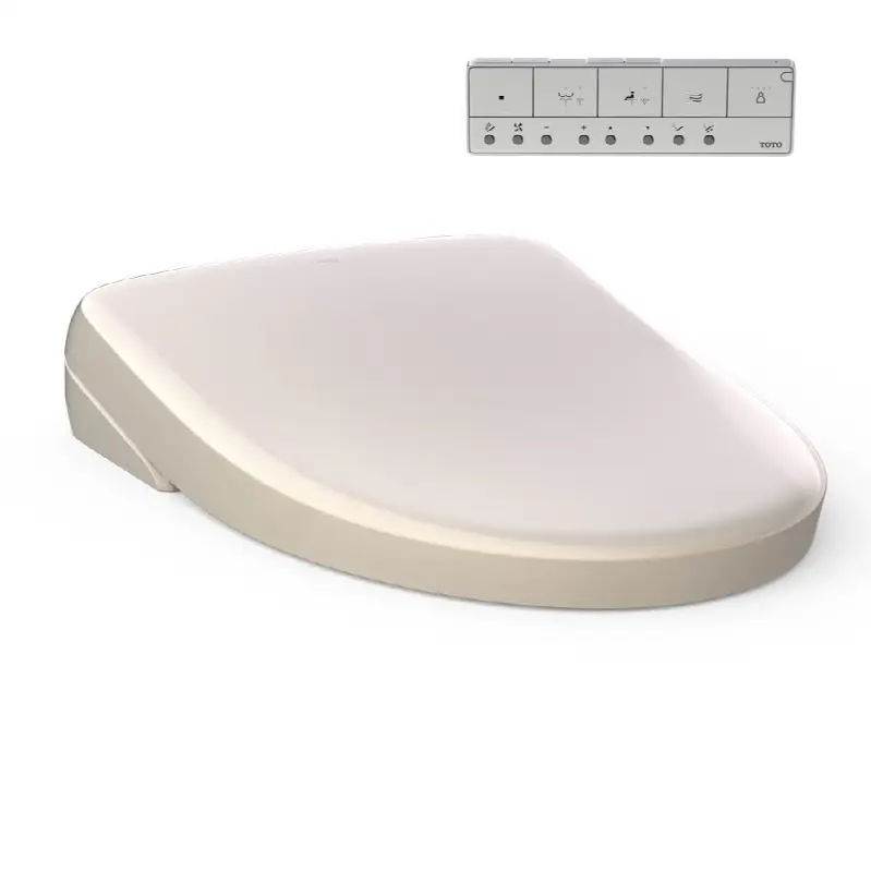 WASHLET® S7 Electronic Bidet Toilet Seat with EWATER+® Bowl and Wand Cleaning, Contemporary Lid, Elongated, Sedona Beige