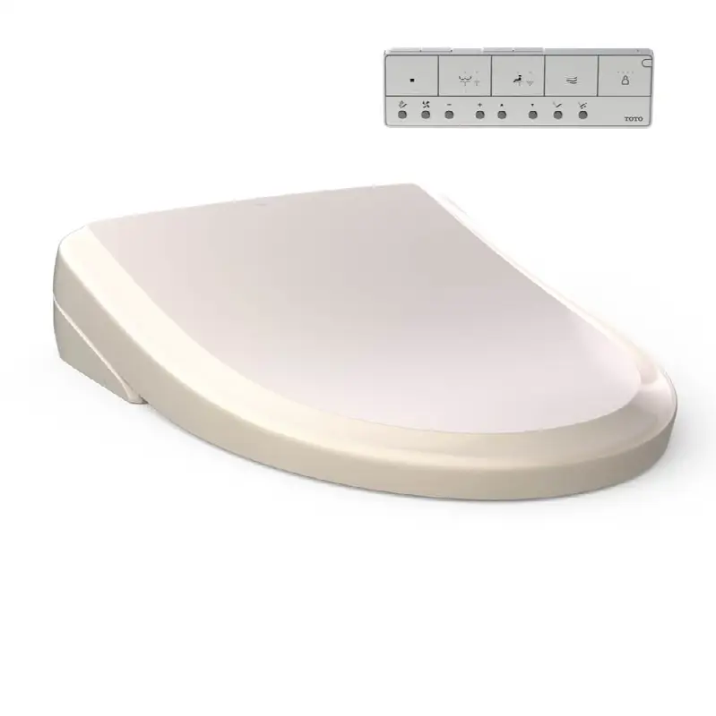 WASHLET® S7A Electronic Bidet Toilet Seat with EWATER+® Bowl and Wand Cleaning and Auto Open and Close Classic Lid, Elongated, Sedona Beige