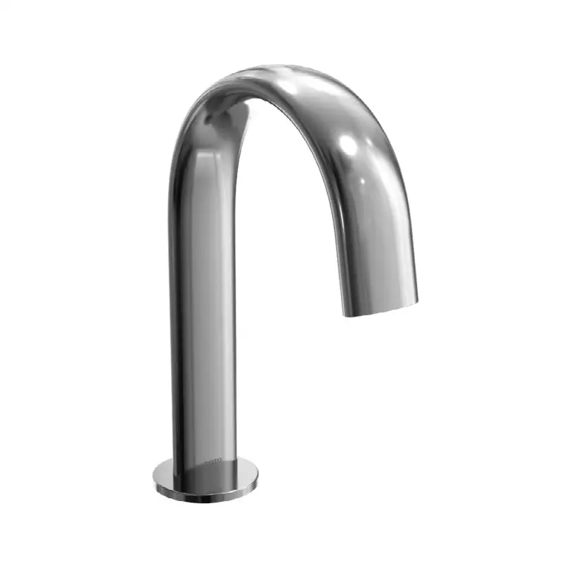 Gooseneck ECOPOWER® 0.5 GPM Touchless Bathroom Faucet with Thermostatic Mixing Valve, 20 Second Continuous Flow, Polished Chrome