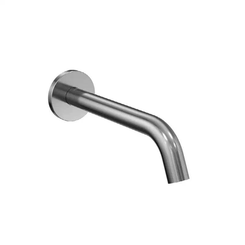 Helix Wall-Mount ECOPOWER® 0.5 GPM Touchless Bathroom Faucet with Thermostatic Mixing Valve, 10 Second On-Demand Flow, Polished Chrome