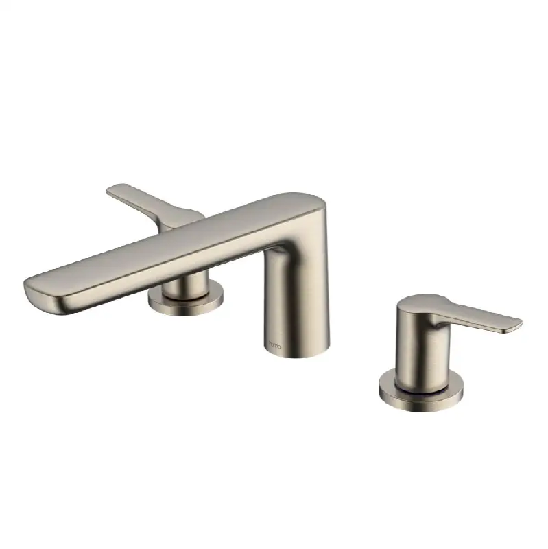 GS Two-Handle Deck-Mount Roman Tub Filler Trim, Brushed Nickel