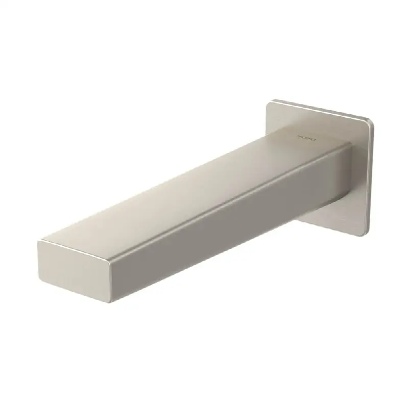 GB Bathroom Wall Mount Tub Spout, Brushed Nickel