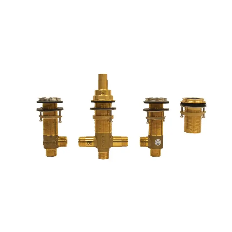 Three-Hole Roman Tub Filler Rough-In Valve, Brushed Nickel