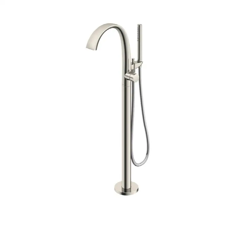 ZN Single-Handle Freestanding Tub Filler Faucet with 1.75 GPM Handshower