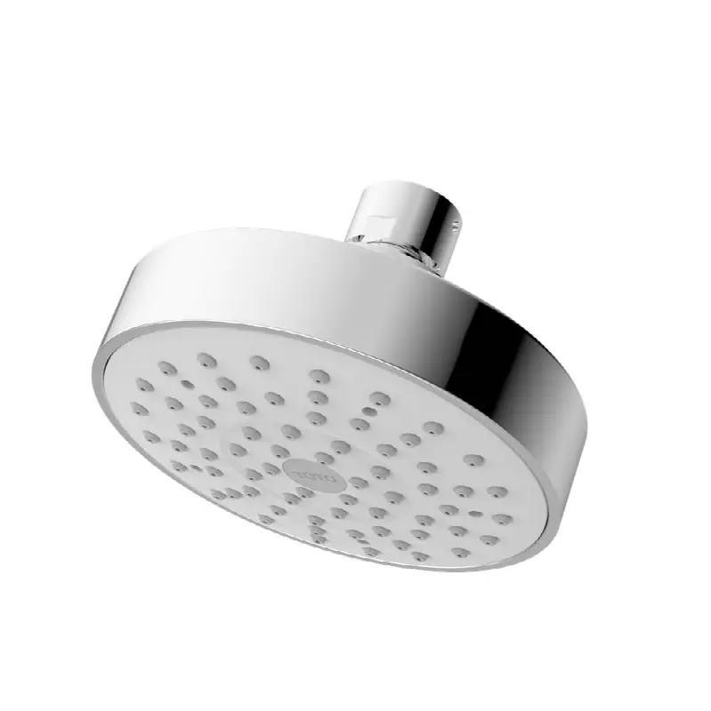 L Series 1.75 GPM Single Spray 4 inch Modern Round Showerhead, Polished Chrome