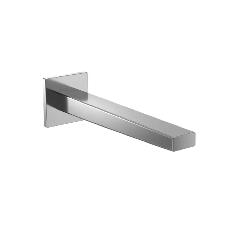 Axiom Wall-Mount ECOPOWER or AC 0.35 GPM Touchless Bathroom Faucet Spout, 20 Second On-Demand Flow, Polished Chrome