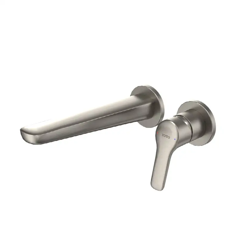 GS 1.2 GPM Wall-Mount Single-Handle Bathroom Faucet with COMFORT GLIDE™ Technology, Brushed Nickel