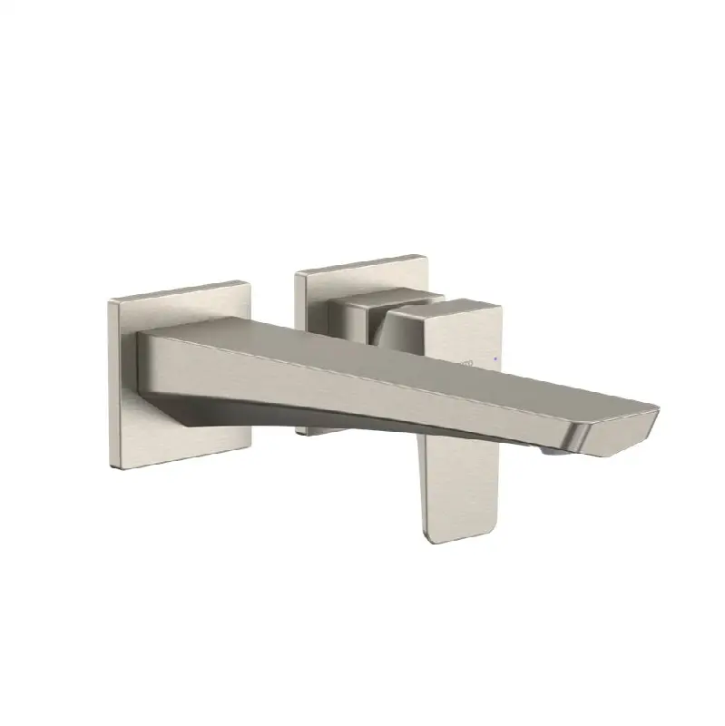 GE 1.2 GPM Wall-Mount Single-Handle Long Bathroom Faucet with COMFORT GLIDE Technology
