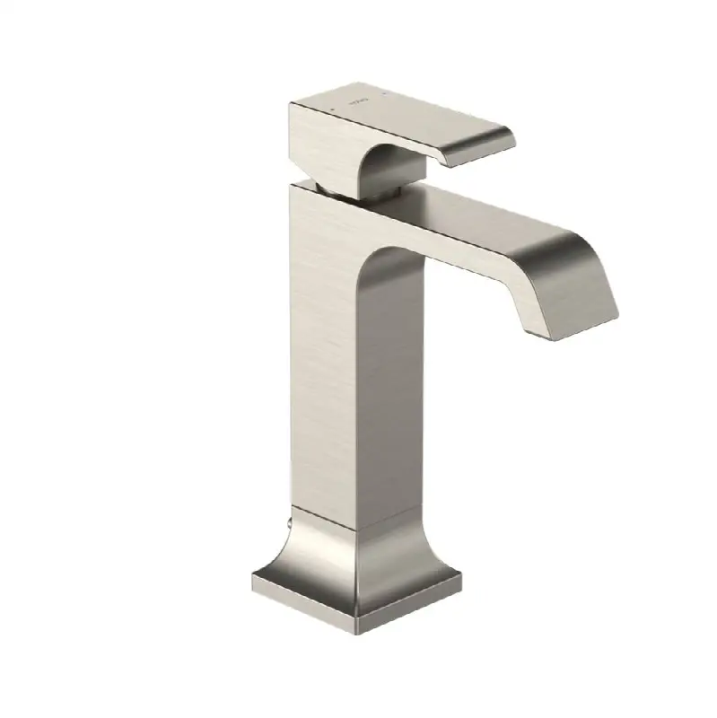 GC 1.2 GPM Single Handle Semi-Vessel Bathroom Sink Faucet with COMFORT GLIDE Technology, Brushed Nickel