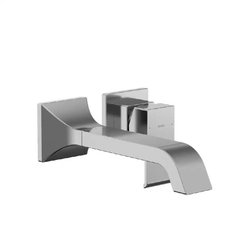 GC 1.2 GPM Wall-Mount Single-Handle Long Bathroom Faucet with COMFORT GLIDE Technology