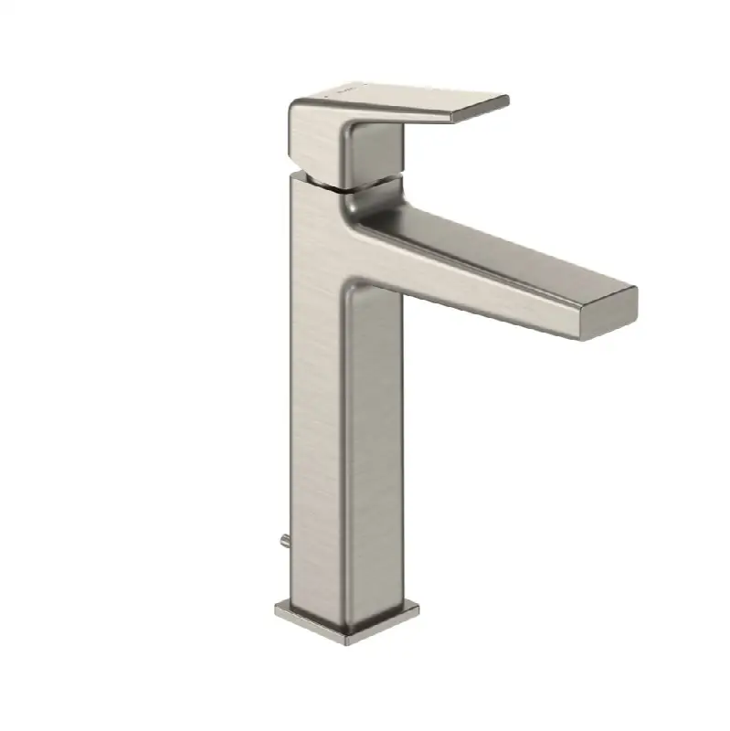 GB 1.2 GPM Single Handle Semi-Vessel Bathroom Sink Faucet with COMFORT GLIDE Technology, Brushed Nickel