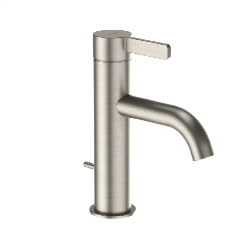 GF Series 1.2 GPM Single Handle Bathroom Sink Faucet with COMFORT GLIDE Technology and Drain Assembly, Brushed Nickel