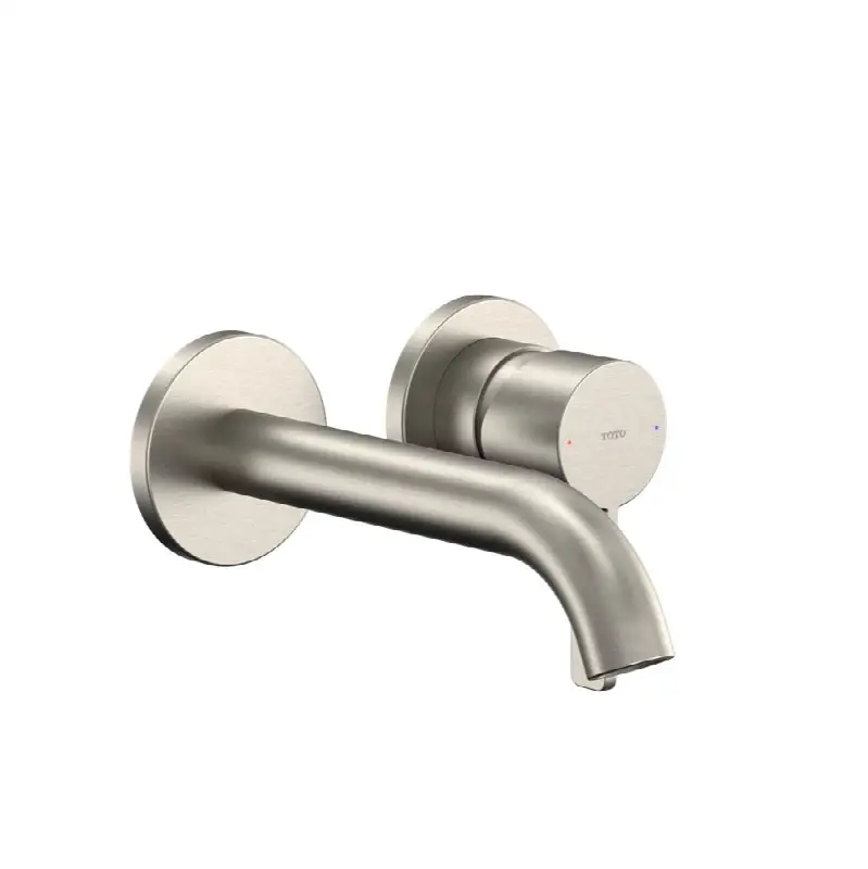 GF 1.2 GPM Wall-Mount Single-Handle Bathroom Faucet with COMFORT GLIDE Technology, Brushed Nickel