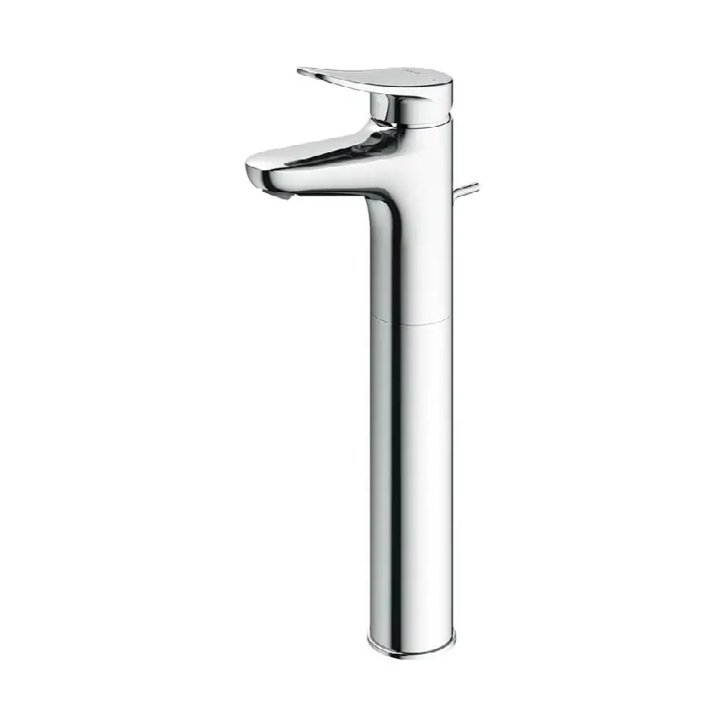 LF Series 1.2 GPM Single Handle Bathroom Faucet for Vessel Sink with Drain Assembly, Polished Chrome