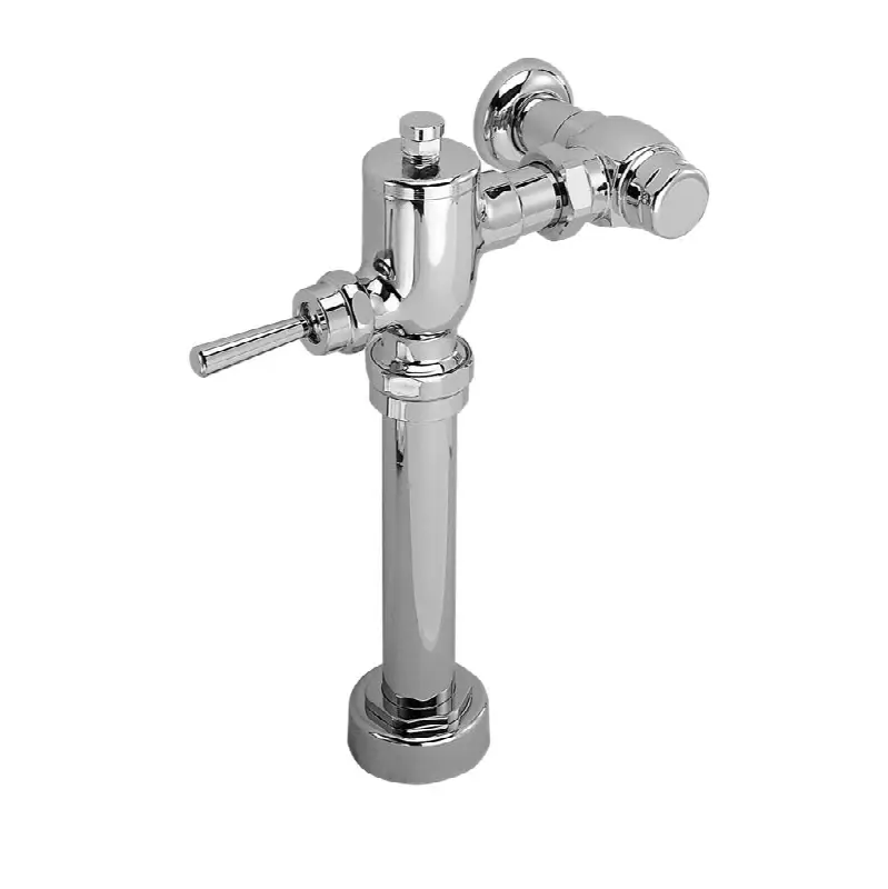 TOTO Toilet 1.28 GPF Manual Commercial Flush Valve, Polished Chrome