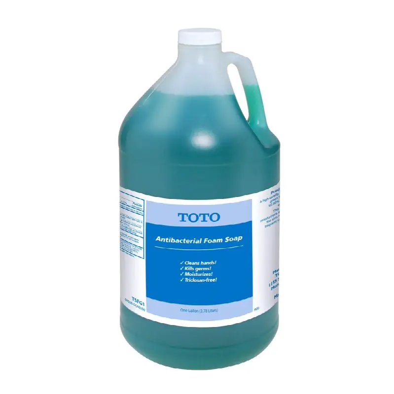 TOTO Antibacterial Foam Soap Pack of Four 1 Gallon Bottles