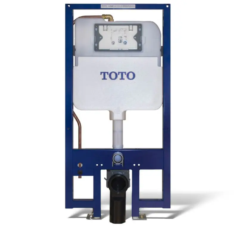 DUOFIT® In-Wall Dual Flush 1.28 and 0.9 GPF Tank System, Copper Supply Line