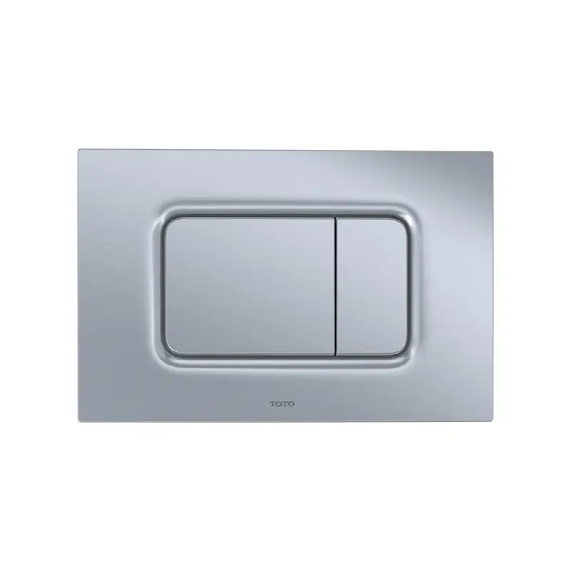 Dual Flush Rectangle Push Button Plate for Select DuoFit In-Wall Tank Unit