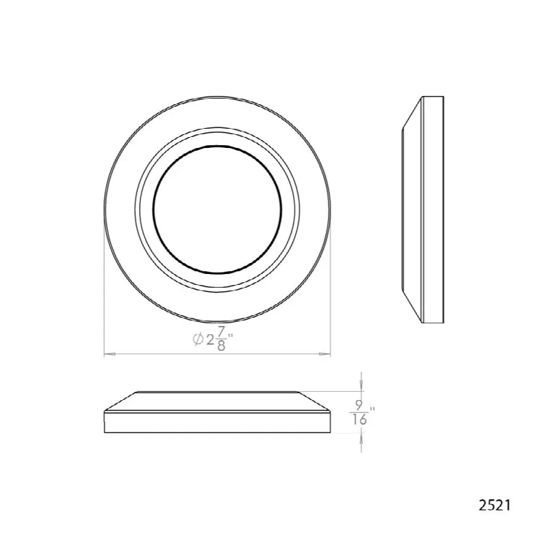 LED Landscape Surface Mount Indicator Light