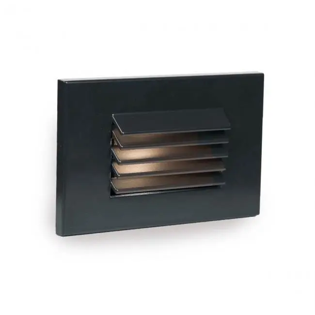LED Low Voltage Horizontal Louvered Step and Wall Light