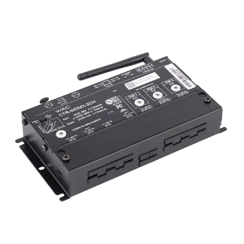 Wireless DMX LED Controller 24VDC Input