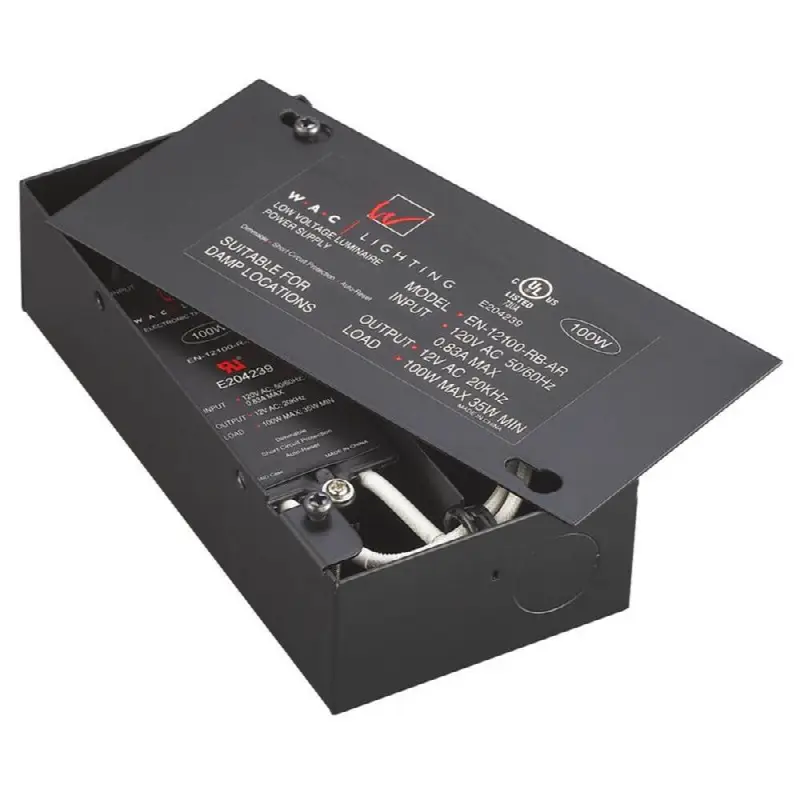 Enclosed Electronic Transformer 120V Input 12V Output