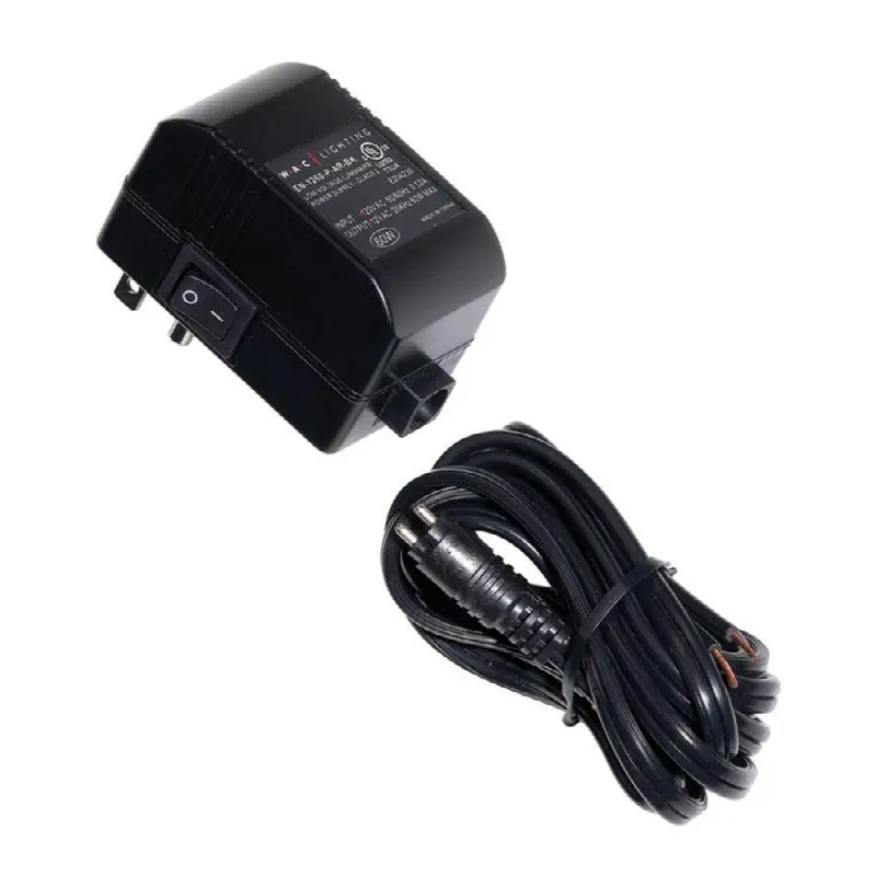 Plug-in Electronic Transformer 120V Input 12V Output