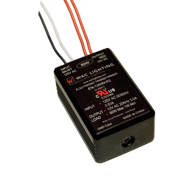 Electronic Class 2 Transformer 120V Input 12V Output