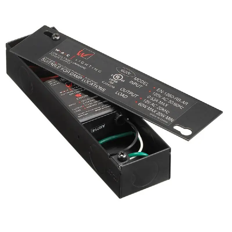 Enclosed Electronic Transformer 120V Input 12V Output