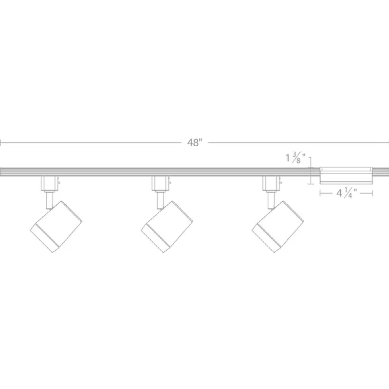 Ocularc 7011/3 - 5CCT Track Luminaire
