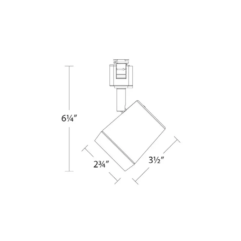 Ocularc 7011 - 5CCT Track Luminaire