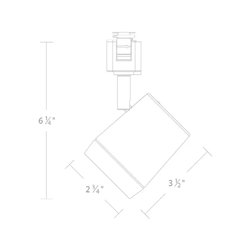 Ocularc 7011 - 5CCT Track Luminaire