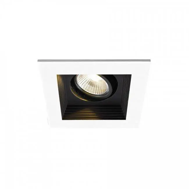 Mini Multiple LED Single Light New Construction Housing with Trim and Light Engine