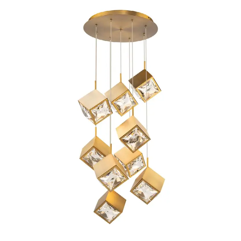 Ice Cube Chandelier Light