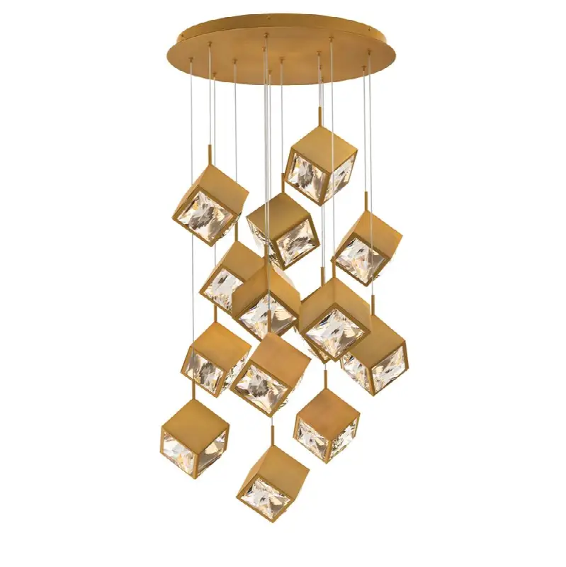 Ice Cube Chandelier Light