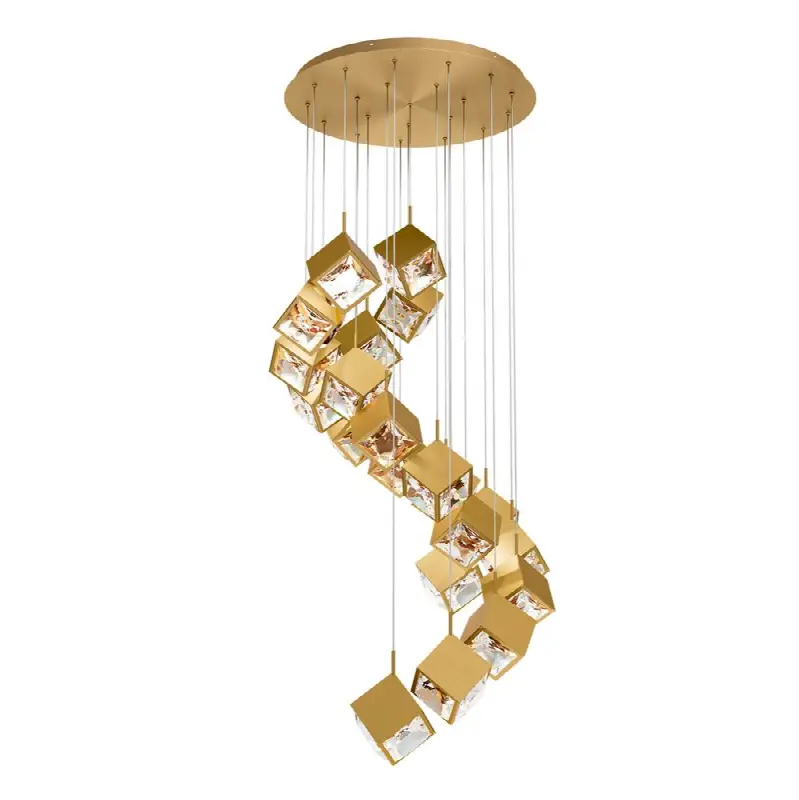 Ice Cube Chandelier Light