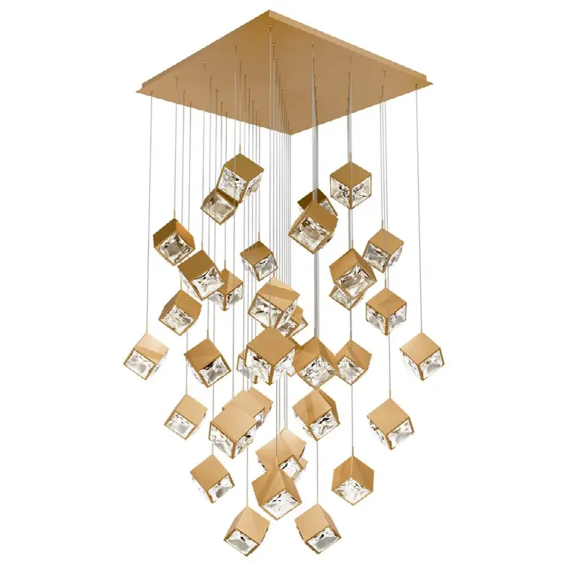 Ice Cube Chandelier Light