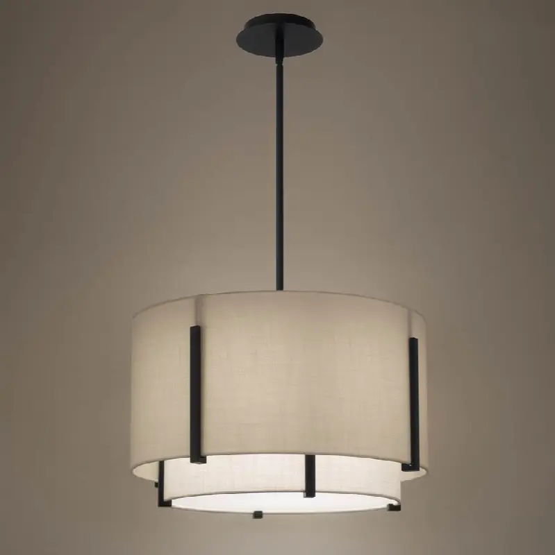 Strum 20" LED Pendant Light 3000K in Black