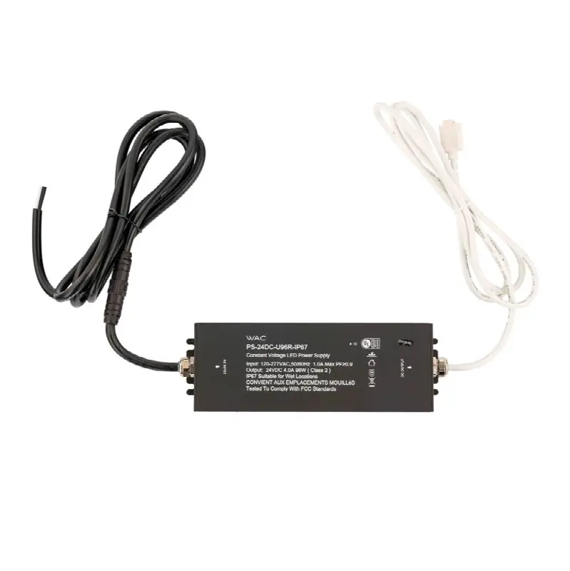 InvisiLED Outdoor IP67 Remote Power Supply 96W, 120-277VAC/24VDC