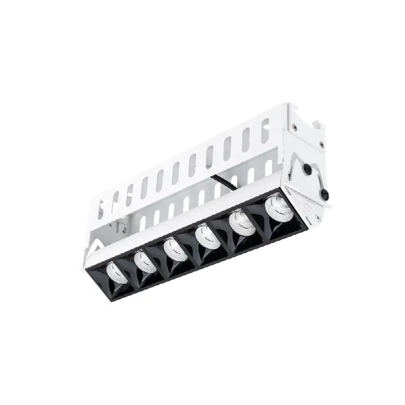 Multi Stealth Adjustable Trimless 6 Cell Flood Beam 3000K 90CRI